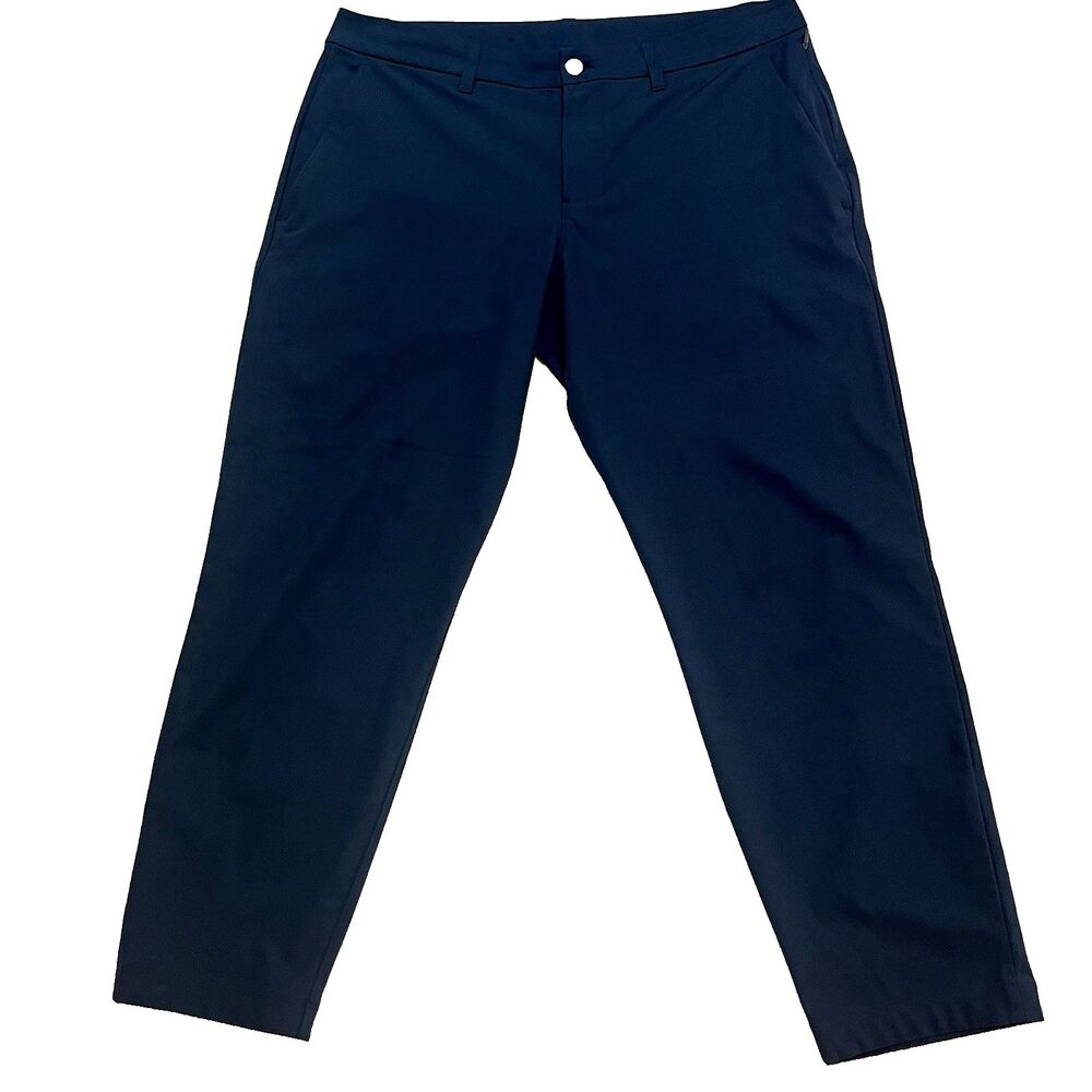 Lululemon Pants Mens 33 Blue ABC Commission Slim Fit Chino Warpstreme Tech 33x26